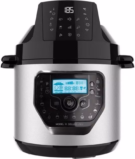 Pentola programmabile Cecotec Gm H Deluxe Fry in acciaio inossidabile color argento con timer – 1