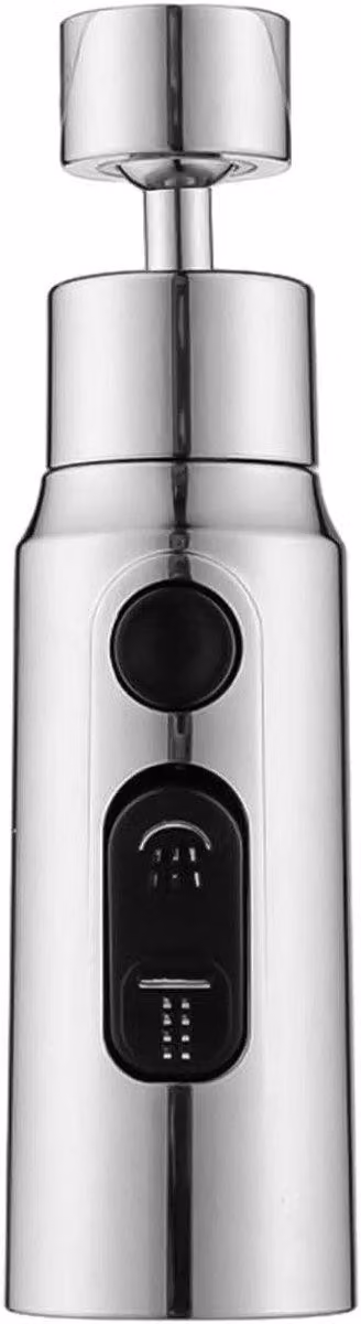 Accessorio multifunzionale per rubinetto da cucina, girevole a 360 gradi, prolunga per rubinetto, soffione per rubinetto - 1 pezzo