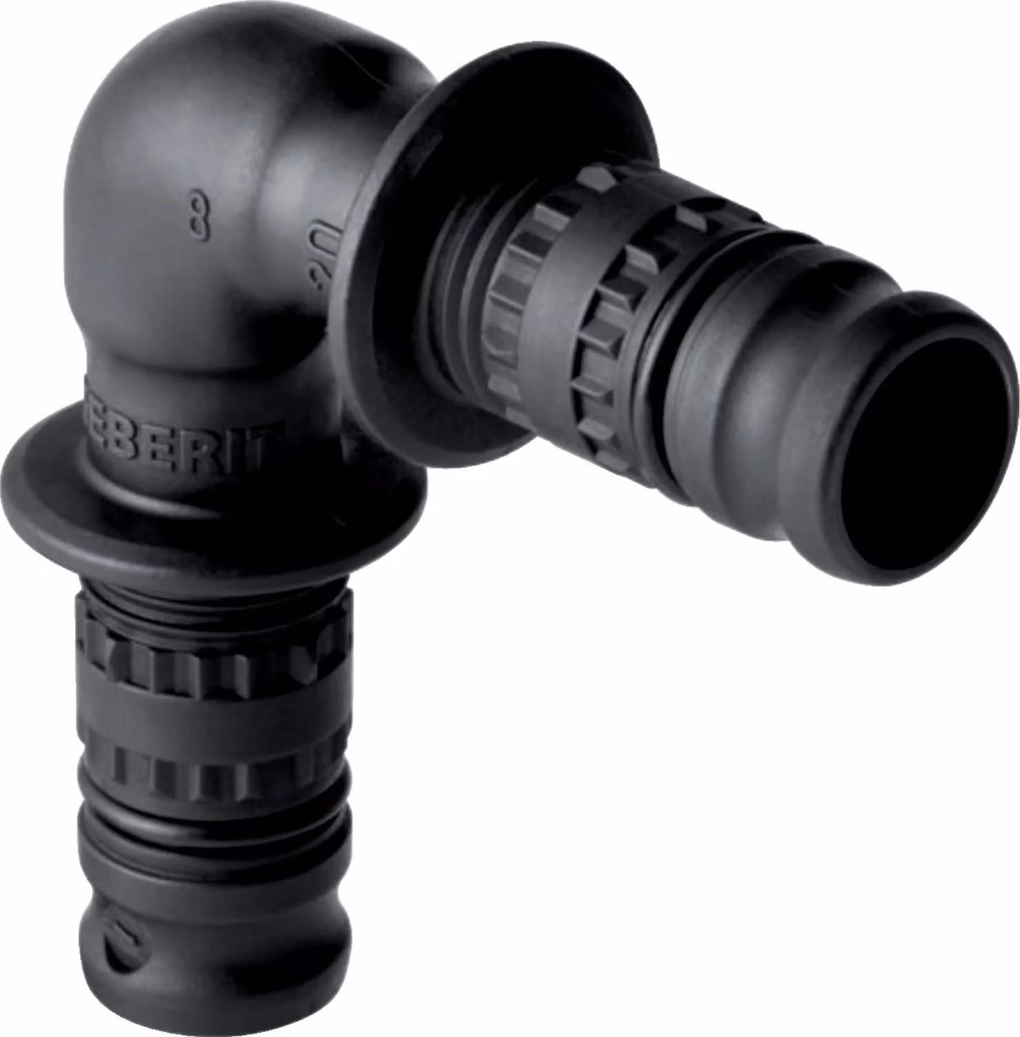 Geberit GE Mepla Angolo, PVDF, 90°, Ø 40 mm, 1 pz.
