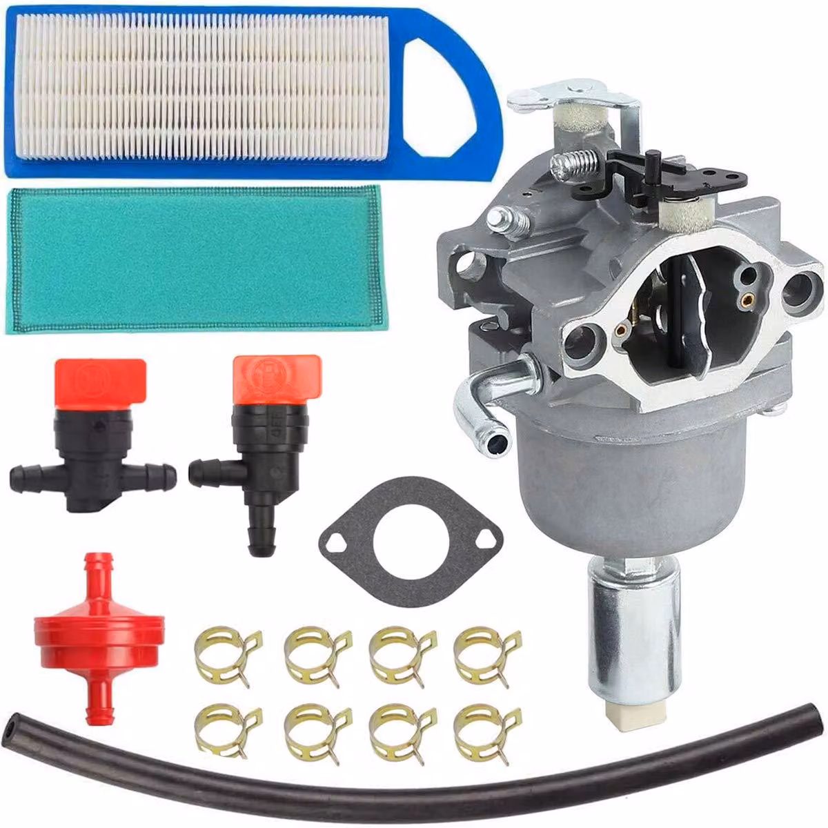 Kit carburatore per motori Briggs & Stratton da 14,5 a 21 cavalli, completo di filtro dell'aria