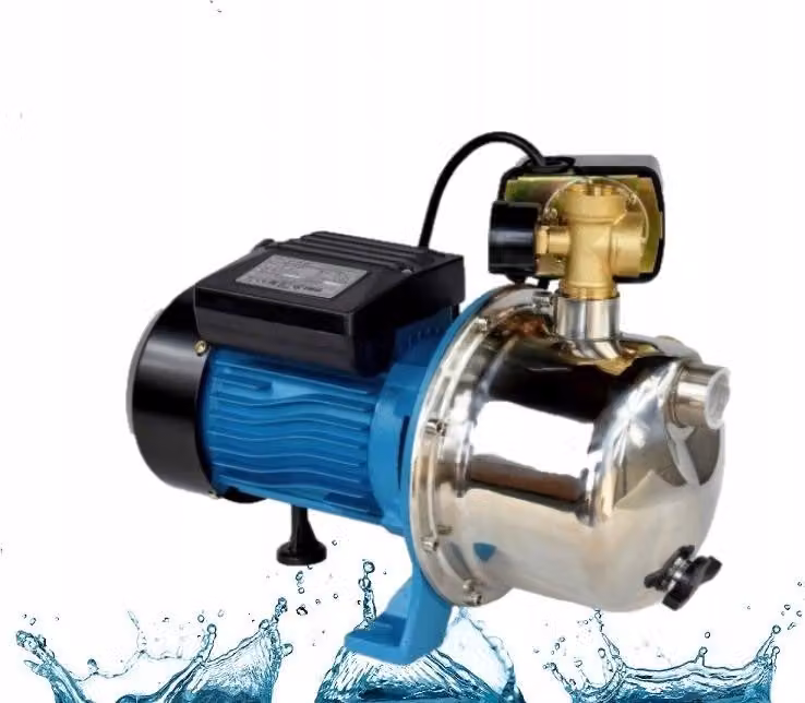 IBO | Pompa Da Giardino AJ 50/60 - Acciaio Inossidabile - 1100W - Alta Pressione - Autoadescante - 60 l/min