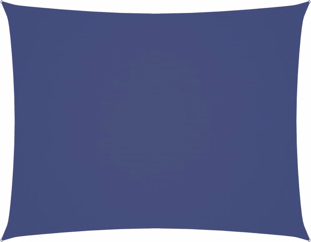 Parasole a Vela in Oxford Rettangolare 4x6 m Blu