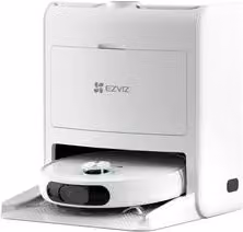 Robot aspirapolvere e lavapavimenti 2in1 Ezviz RS2 White con base di lavaggio automatica, telecamera di sicurezza e controllo tramite app