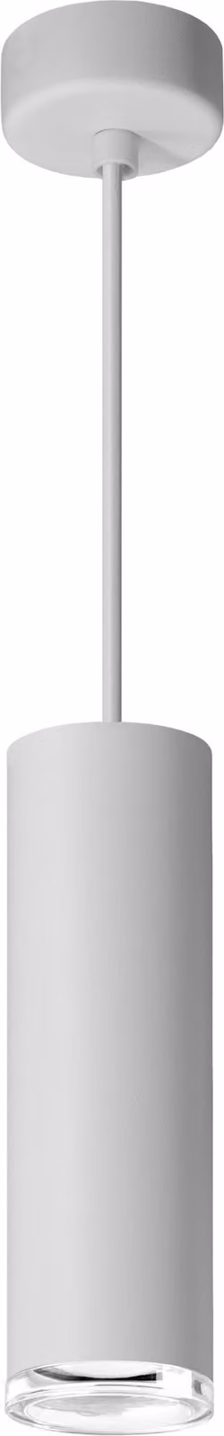 Lampada a sospensione TURYN bianca 1xGU10x10W in metallo, dimensioni: 116x5,5x5,5 cm, IP44, Polux