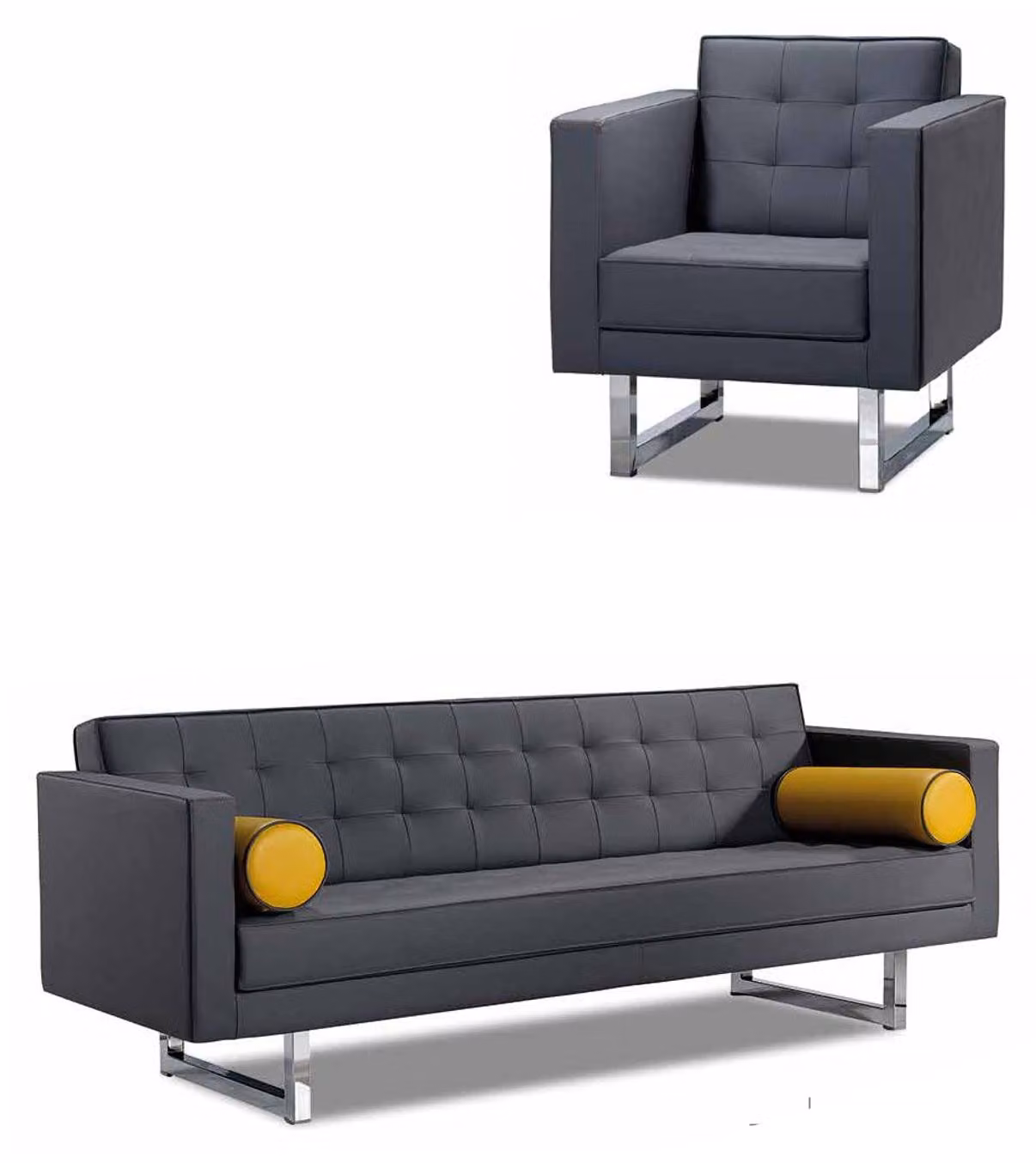 Sofagarnitur 3+1 Sitzer Set Design Sofa Luxus Wohnzimmer Modern Luxus 2tlg
