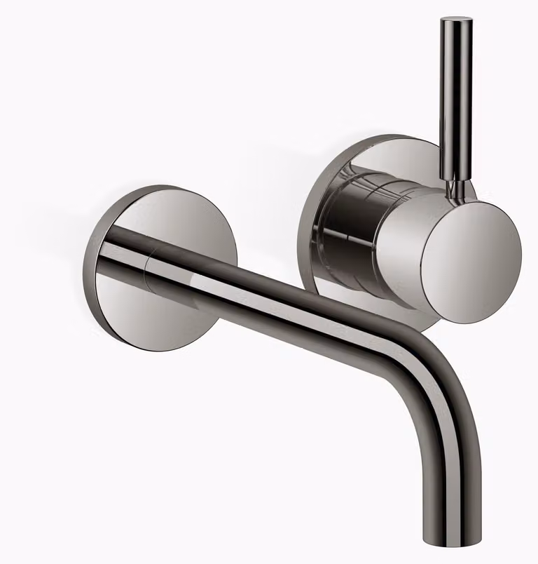 Dornbracht META Mitigeur monocommandé mural pour lavabos sans vidage, saillie 190mm, 36862660-19, 36862660-19