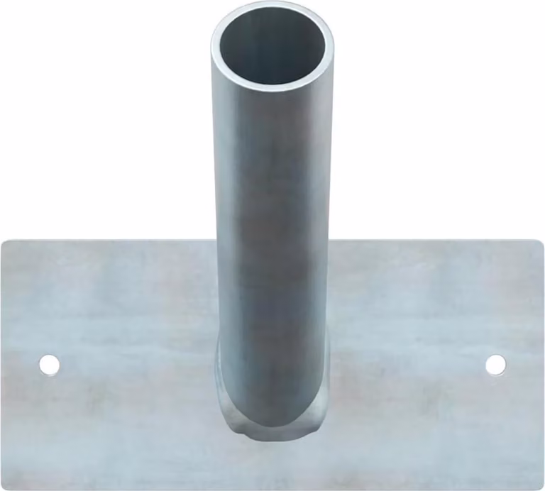 Supporto per Bandiera Argento 13 x 6 x 0,2 cm Acciaio