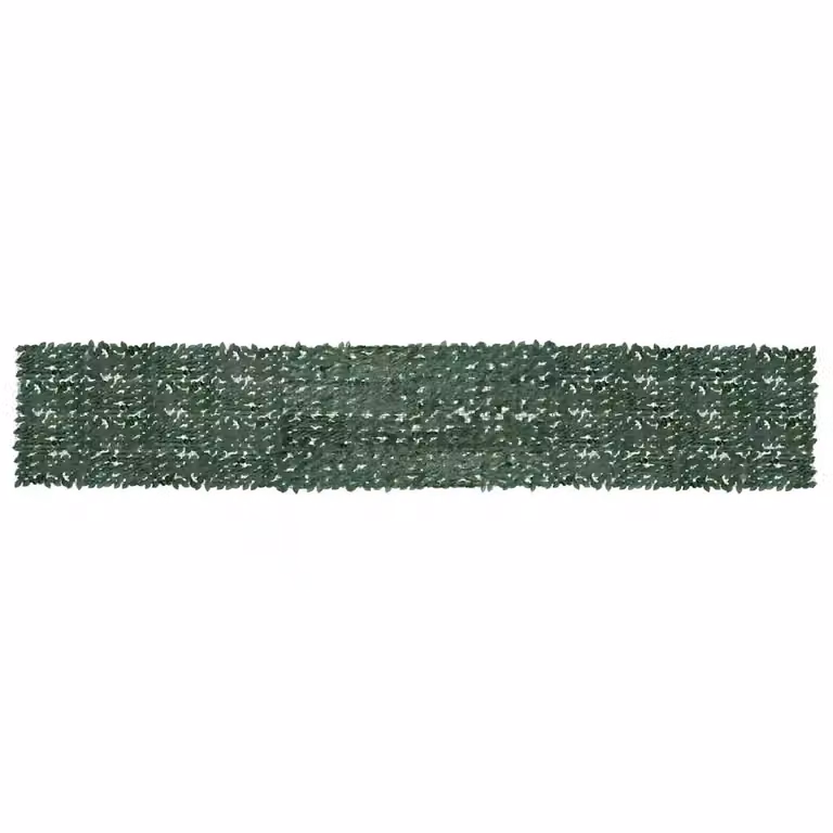 Paravento da balcone con siepe artificiale verde scuro vidaXL L: 600 cm, H: 100 cm