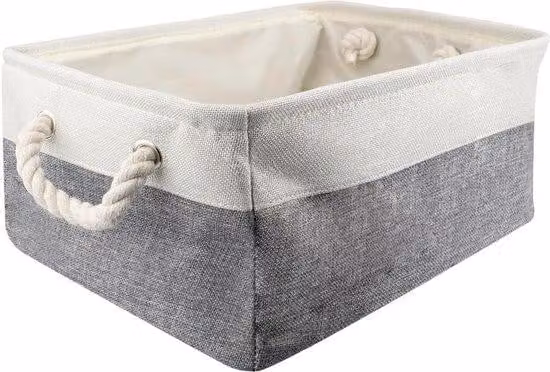 Scatole pieghevoli con manici, 41x31x20 cm, ideali per i vestiti