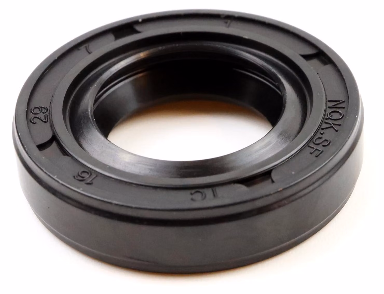 Guarnizione radiale per albero, dimensioni 16x29x7 mm, materiale NBR70, conforme alla norma DIN 3760