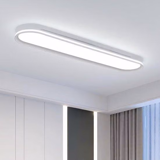 Azomor: lampada da soffitto a LED ultrasottile con luce bianca fredda, ideale per qualsiasi ambiente