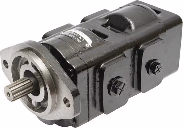 Pompa idraulica Breckner 33/23CC colore nero per codice OEM JCB 20/925578, 20/925586, 332/F9028