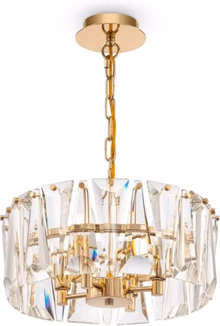 Lampada pendente Modern in Metallo Puntes Oro