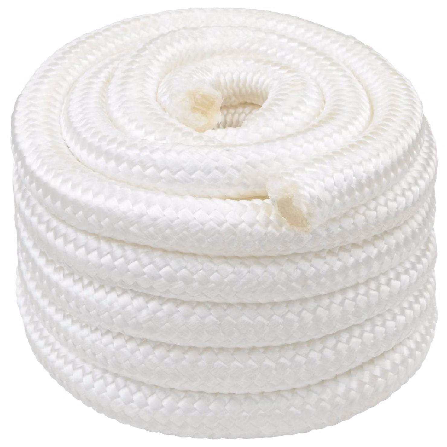 vidaXL Corda multiuso in plastica bianca, Diametro: 50 mm, Lunghezza: 10 m