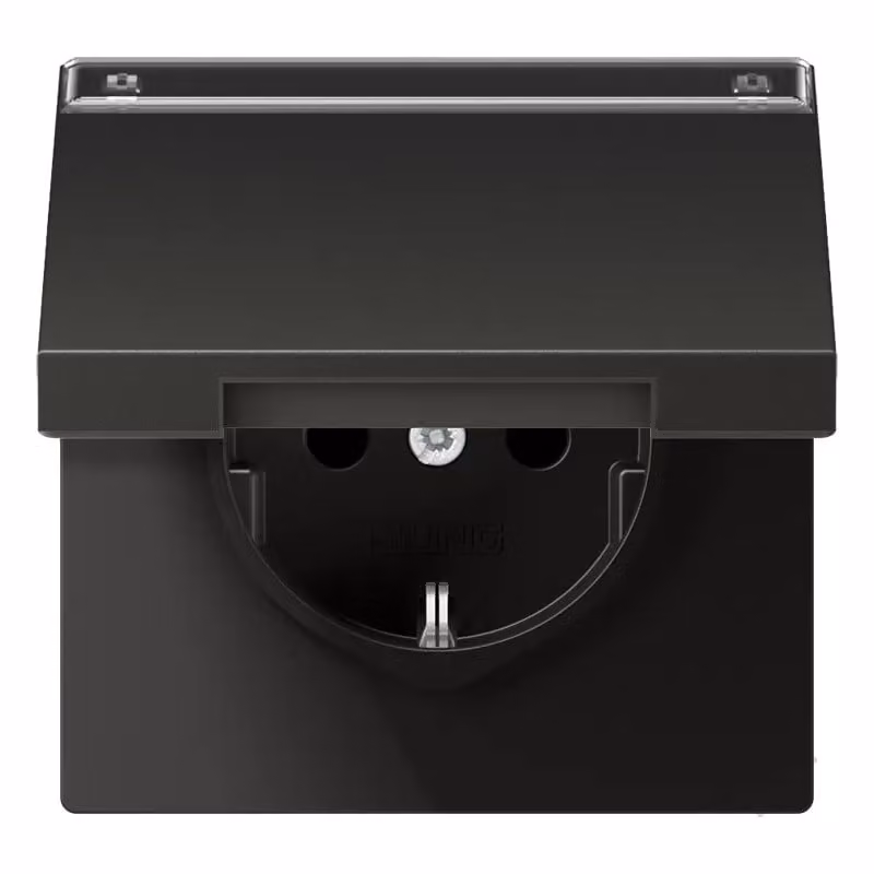 Presa Jung AL1520NAKLAN SCHUKO® 16 A 250 V ~ antracite (alluminio verniciato)