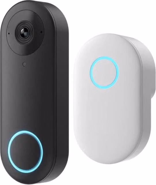 Videofono Reolink con Camera e Connessione WIFI, Rilevamento Intelligente e Angolo Ampio, Nero