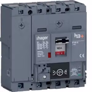 Hager Sezionatore di potenza h3+ P160 Energy 4x160 A 70 kA HES161NC