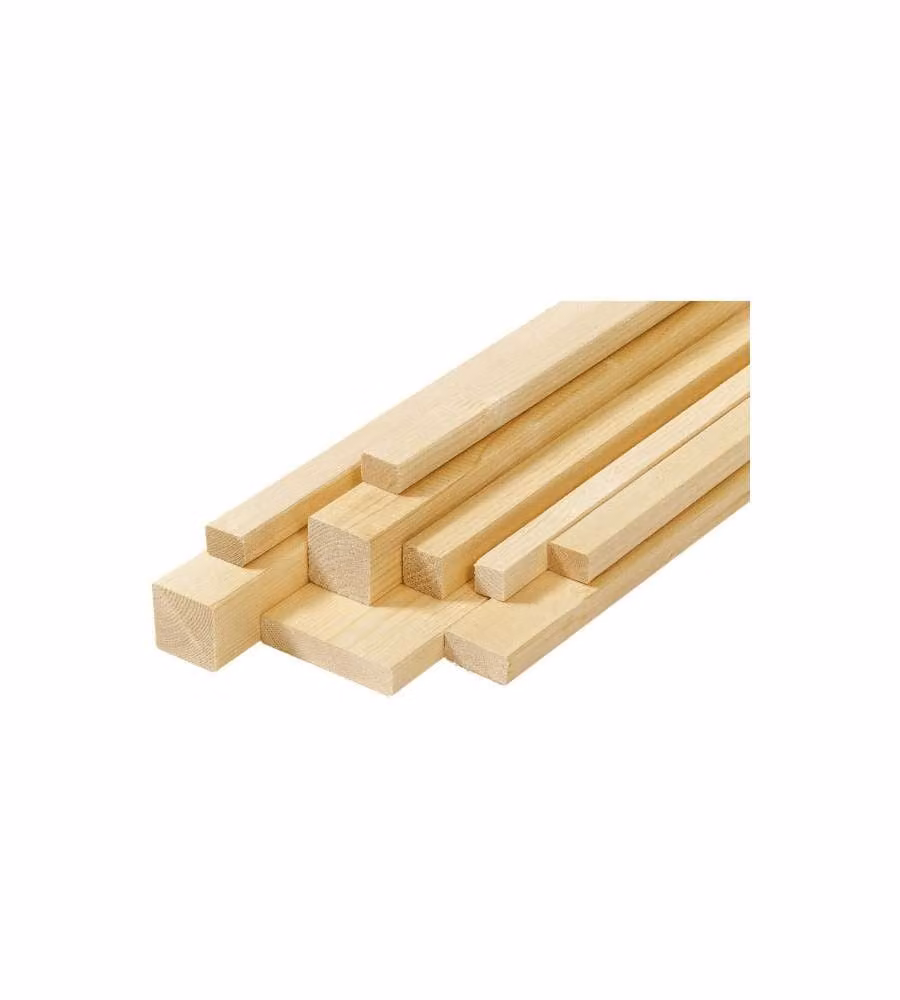 PIRCHER Listello abete piallato 30x80x2000mm grezzo PEFC