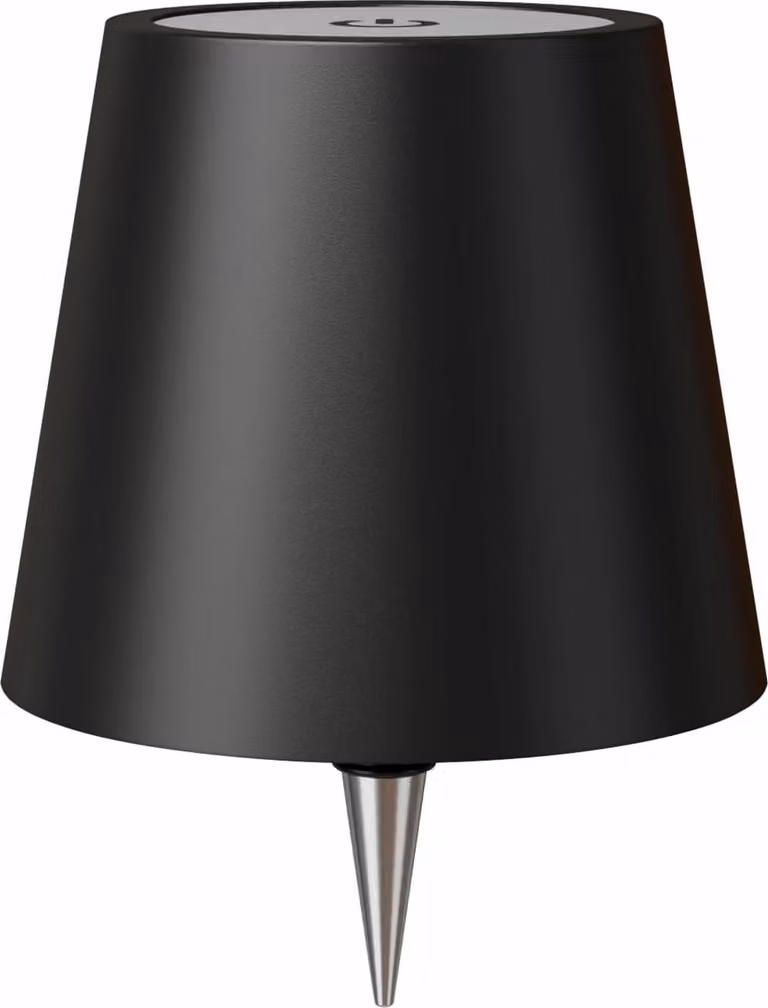 Apt Zd167 Luce Notturna Per Bottiglia Touch Senza Fili, Nera