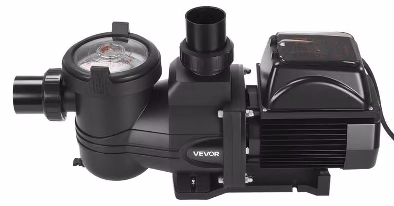 Pompa per piscina a velocità variabile - Potenza: 1650 W - Capacità: 33.000 litri all'ora