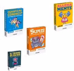 Set di carte gioco illustrate multicolore Lisciani