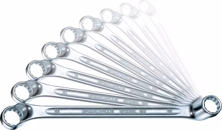 Set di chiavi a doppio anello Stahlwille 20A/6