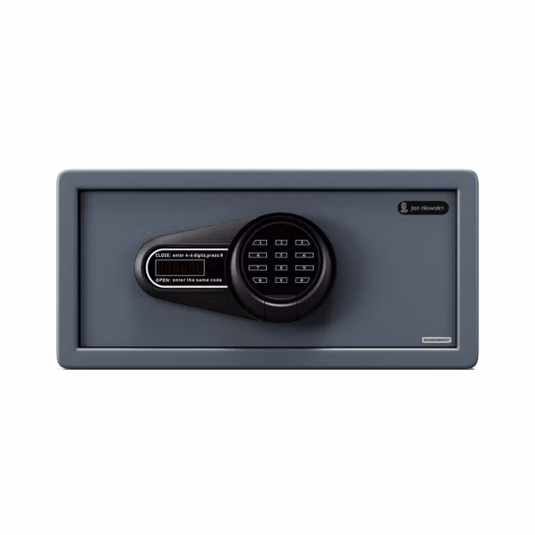 Cassaforte elettronica per hotel, con serratura a combinazione numerica, adatta per un laptop da 15 pollici e documenti, dimensioni 200 × 420 × 370 mm: ALFRED