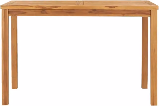 Tavolo da Pranzo per Giardino | Tavolino da esterno 120x70x77 cm in Massello di Teak