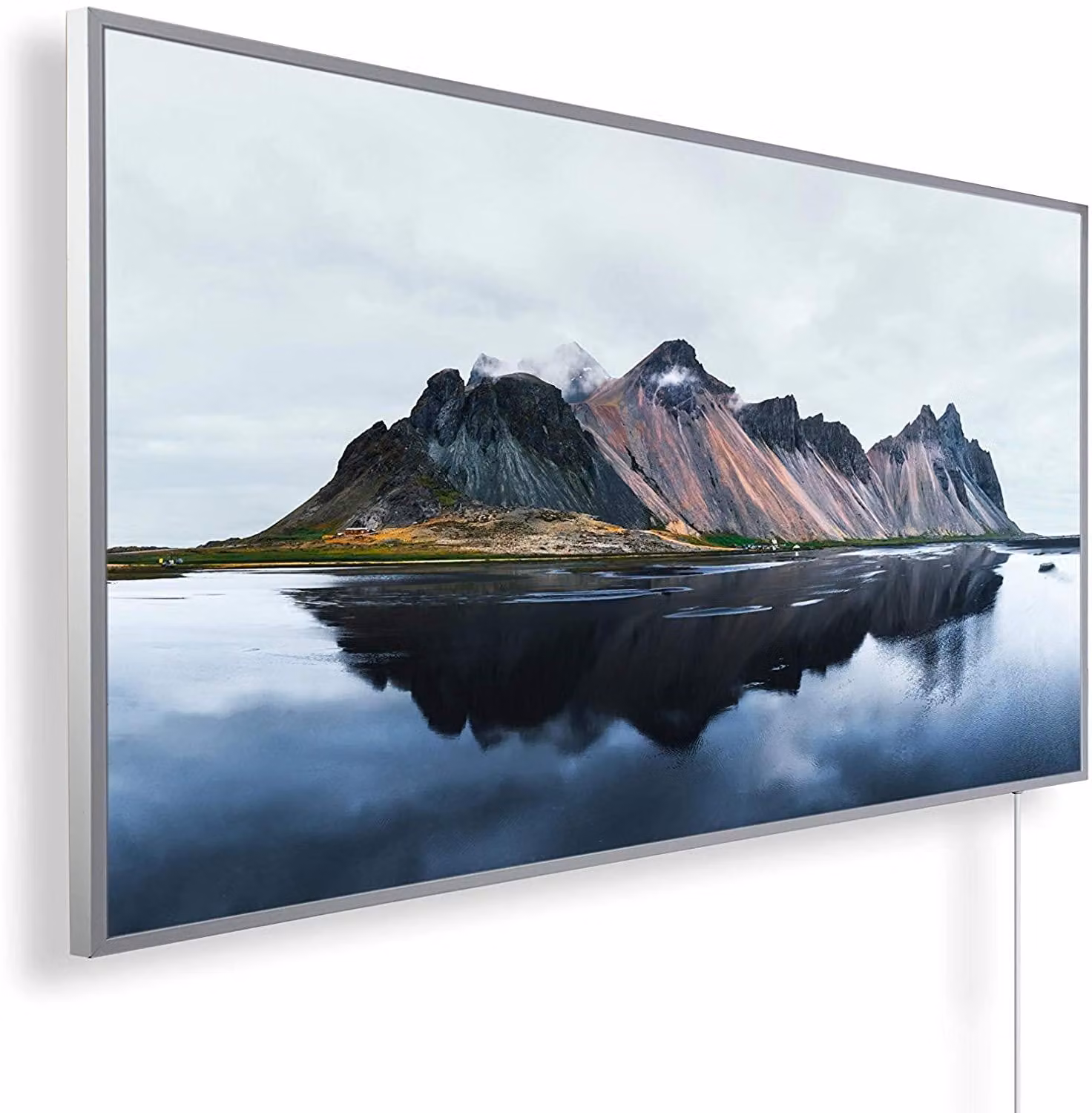 Riscaldatore a infrarossi Panorama 1200 W "Montagna e lago" con termostato