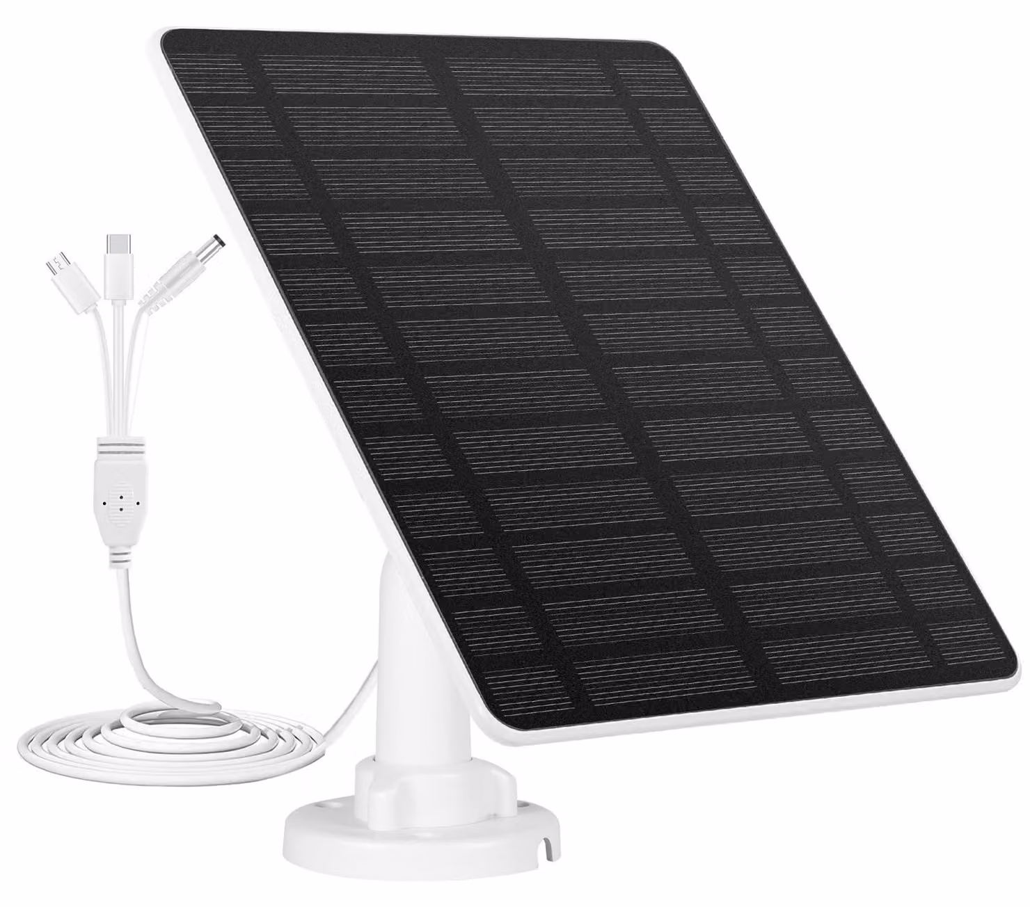 Pannello solare da 6 W per telecamera Eufy, grado di protezione IP65, cavo da 3 metri
