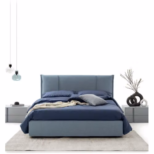 Letto matrimoniale fisso o con contenitore Miguel - Rimar
