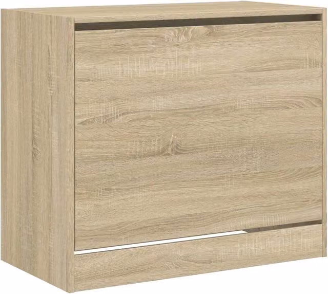 Scarpiera mobile contenitore per scarpe mobile per ingresso/corridoio/soggiorno design Sonoma 80 x 42 x 69 cm legno ingegnerizzato marrone 02_0021739