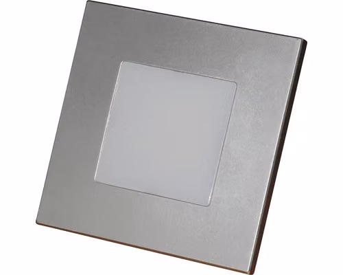 Apparecchio da incasso LED STEP LIGHT 1xLED/1W, 60lm, 4000K, argento