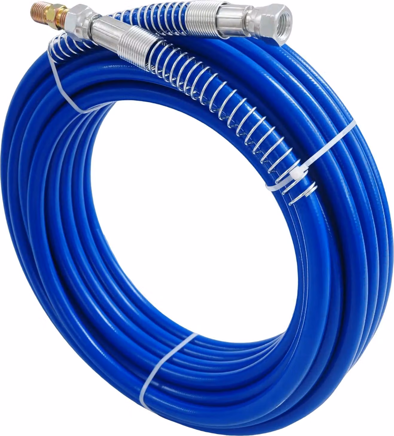 Tubo flessibile per verniciatura airless, lunghezza 15 m, pressione nominale 3300 PSI, materiale in fibra d'acciaio, elevata elasticità, compatibile con gli spruzzatori airless