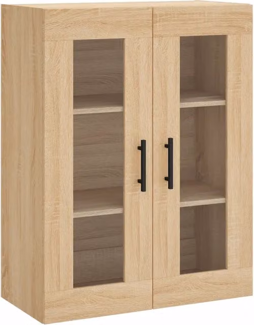 Armadio da parete design pratico spazio portaoggetti 69 x 34 x 90 cm in legno multistrato rovere sonoma 02_0048643