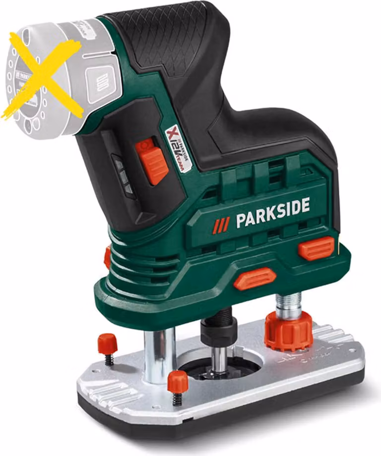 Fresatrice superiore a batteria PARKSIDE® POFA 12 A2 - senza batteria e caricabatterie