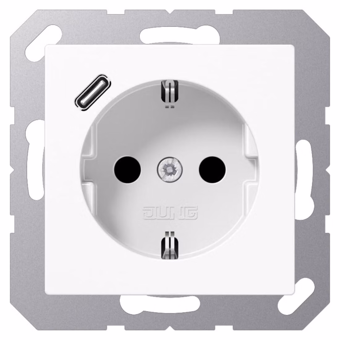 Jung ETIA152018CWW Presa USB tipo C bianco alpino A Creazione