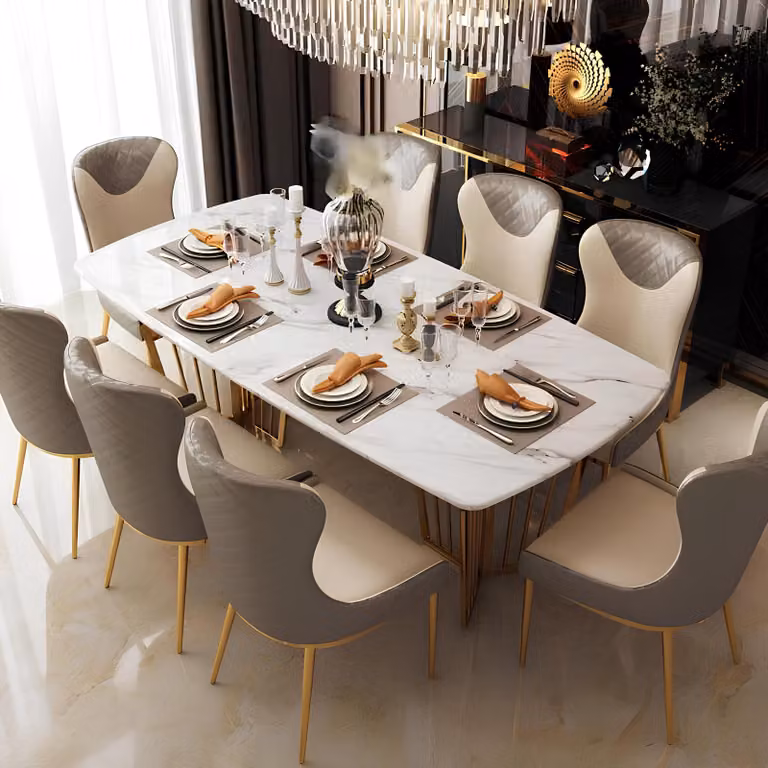 Klassischer designer esstisch tisch wohnzimmer italienische tische stil möbel