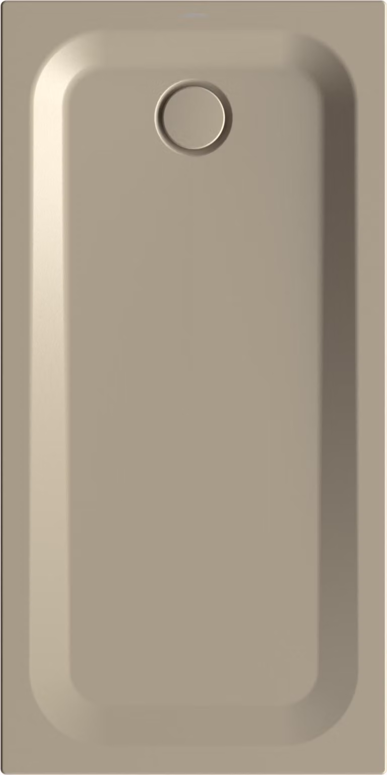 BetteUltra receveur de douche rectangulaire avec support de baignoire minimum, 1400x700x35mm, 5824-415T1, 5824-415T1