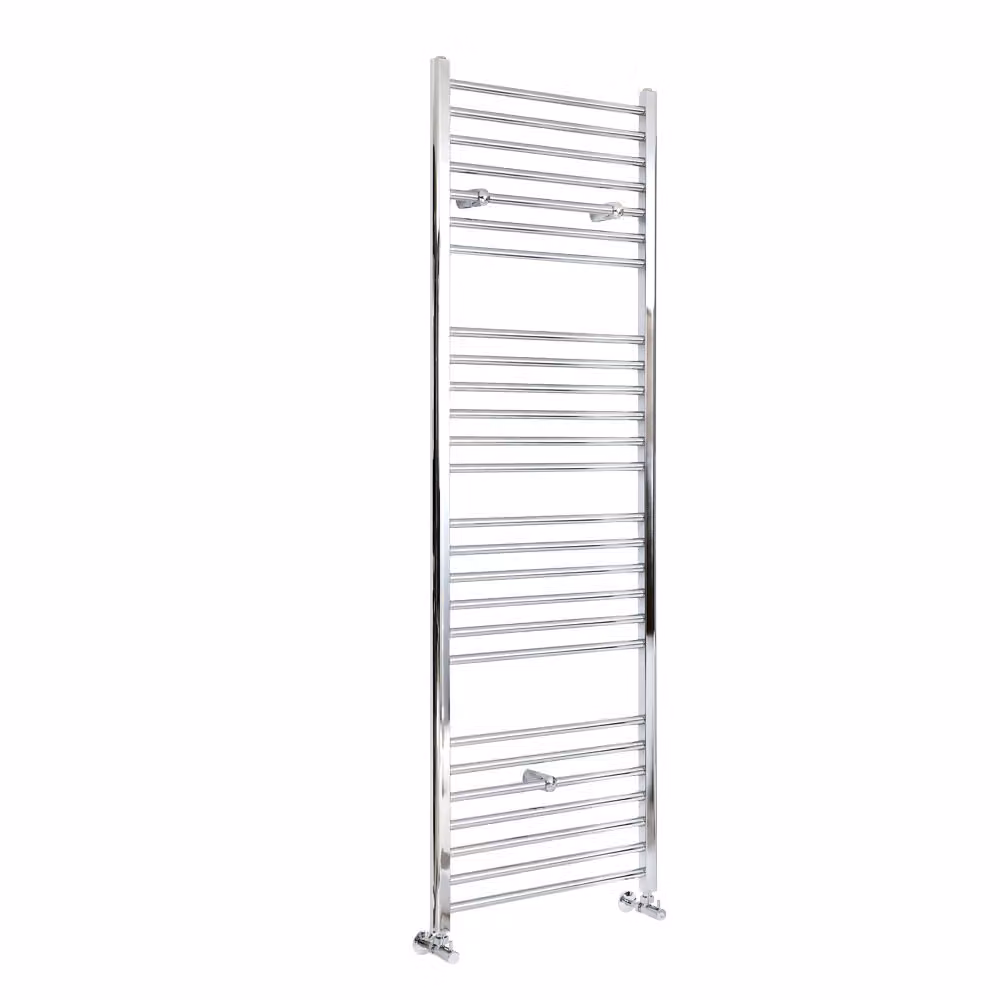 Scaldasalviette Piatto Cromato - Termoarredo Bagno - 1800 x 500mm - 480W - Kent