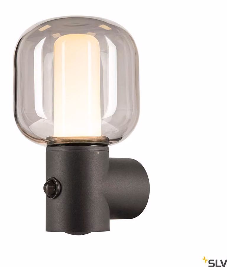 OVALISK WL Sensor, applique LED da esterno antracite interruttore CCT 3000/4000K