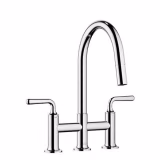 Dornbracht 19870809-00, miscelatore a tre fori per lavello, modello VAIA