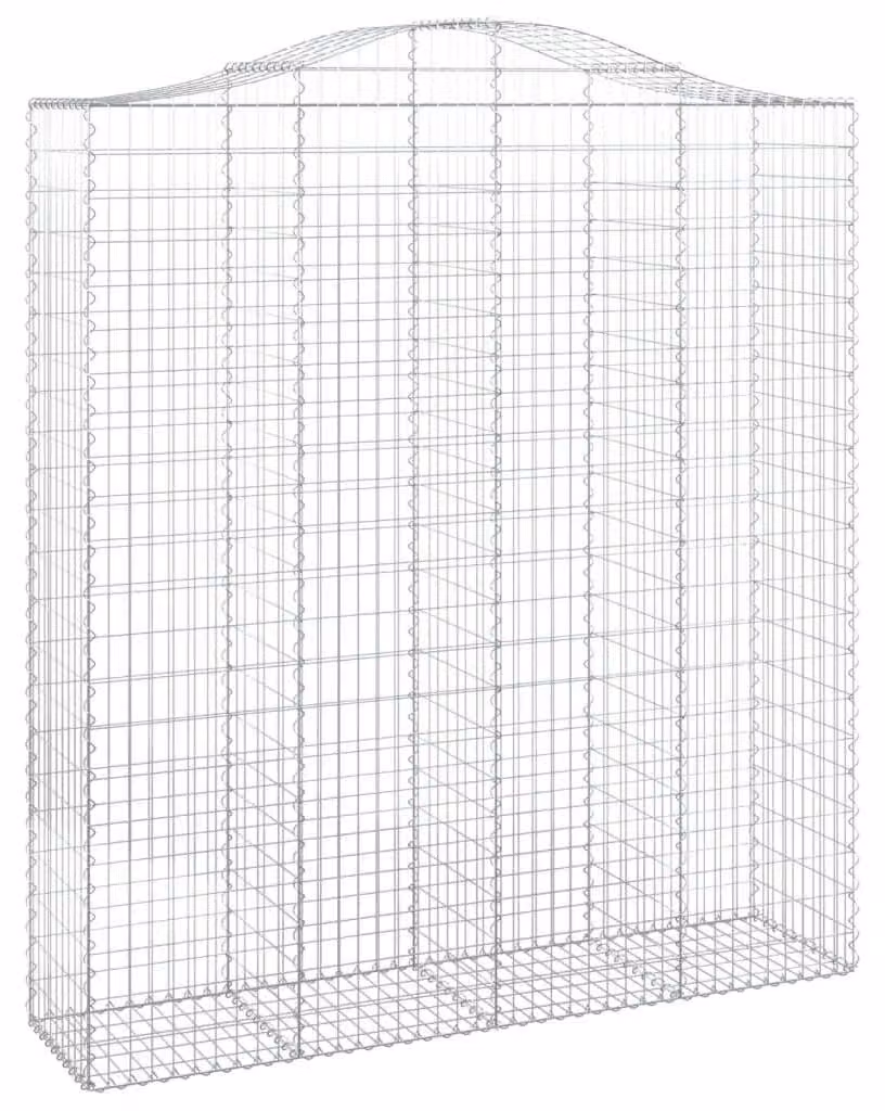 Schanskorf a volta - 200x50x220/240 cm - Ferro zincato - Per uso esterno