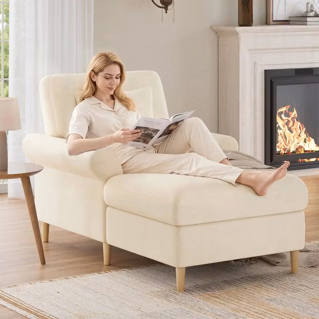 Poltrona reclinabile imbottita, poltrona letto pieghevole, comoda poltrona da lettura, poltrona relax, poltrona da lettura XXL, poltrona relax rivesti