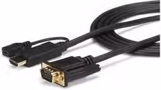 Convertitore video HDMI a VGA attivo Startech.Com nero HD2VGAMM6