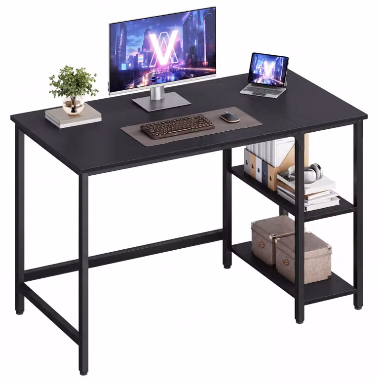 Artenat Scrivania Barron, 120 cm, nera
