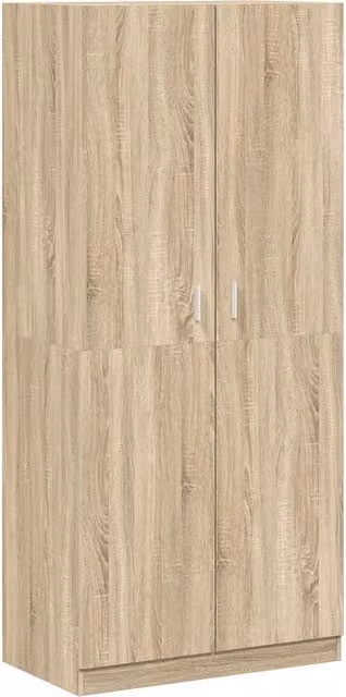 Armadio Rovere Sonoma 90x52x200 cm in Legno Multistrato CFW9158085