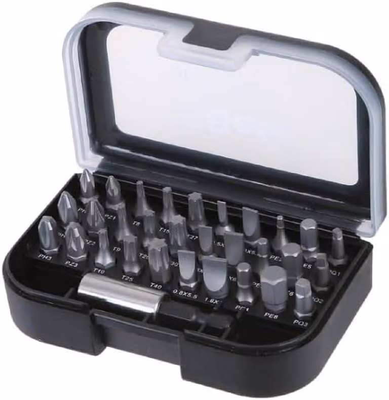 Beta BW 860EA/31 - Set di 30 inserti a vite e un inserto a vite magnetico
