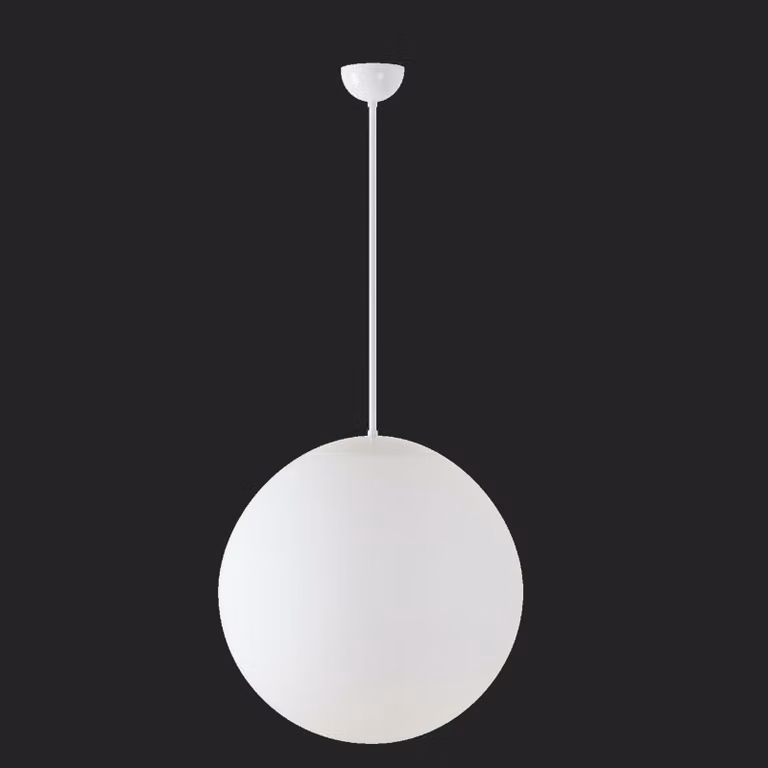 OSMONT ISI70511 ISIS P4 PM-M apparecchio a sospensione in plastica bianco IP40 4000 K 41W LED combinazione di emergenza 3 h
