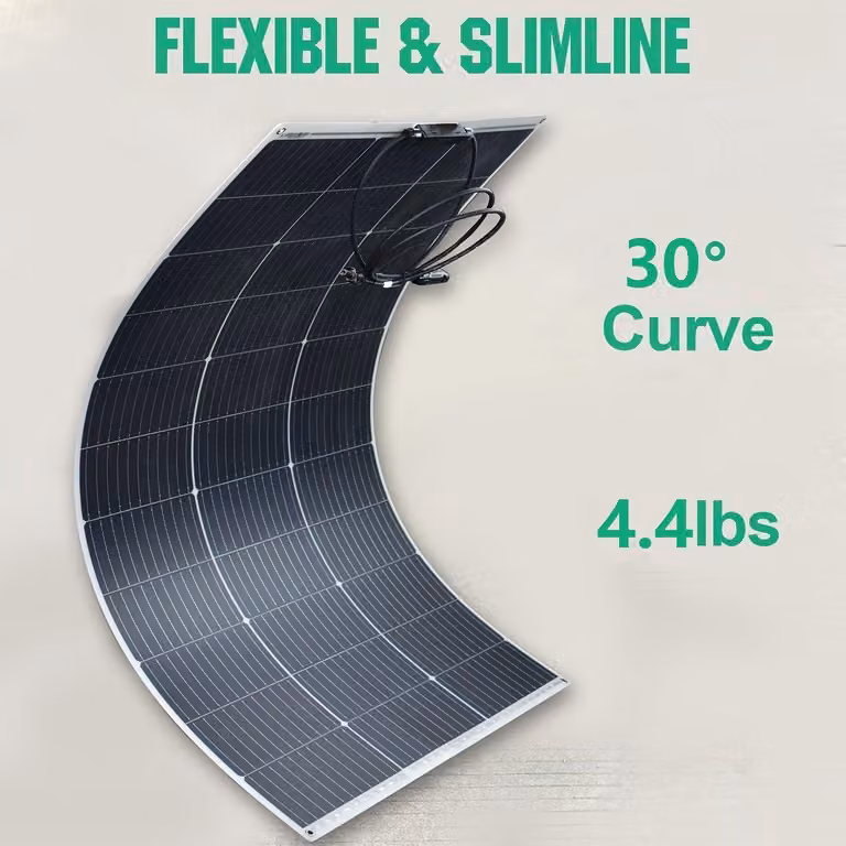 Pannello solare - Pannello solare flessibile - Pannello fotovoltaico - Pannello solare monocristallino - Pannello solare da 125W